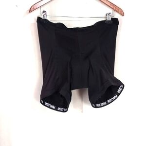 Pearl Izumi Women's Black Compression Padded Biking Shorts Size XXL